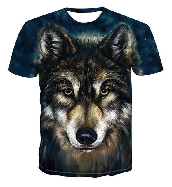 T Shirt T te De Loup Loup Faction