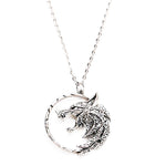 Pendentif Loup<br> Médaillon - Loup-Faction