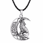 Pendentif Loup<br> Lune - Loup-Faction