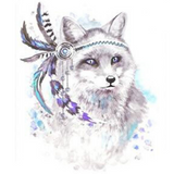 Tatouage Temporaire Loup<br> Reine Louve - Loup-Faction