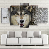 Tableau Loup<br> Happiness - Loup-Faction
