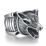 Bague Loup<br> Hurlement - Loup-Faction