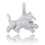 Pendentif Loup<br> Corps de Diamant - Loup-Faction