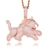 Pendentif Loup<br> Corps de Diamant - Loup-Faction