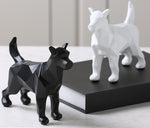 Figurine Loup<br> Noir Et Blanc - Loup-Faction