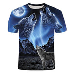 T-Shirt Loup<br> The Mountain - Loup-Faction