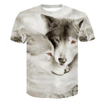 T-Shirt Loup<br> Tendresse - Loup-Faction