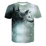 T-Shirt Loup<br> Puissance Silencieuse - Loup-Faction