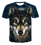 T-Shirt Loup<br>Brun - Loup-Faction